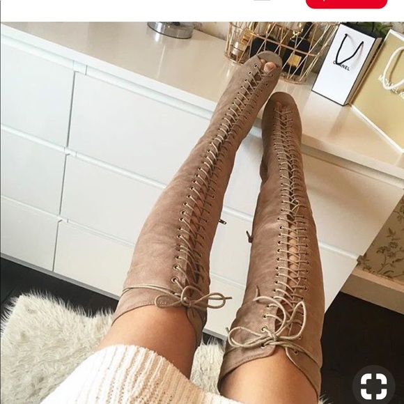 Jeffrey Campbell Shoes - Jeffrey Campbell Thigh High Platform Boots